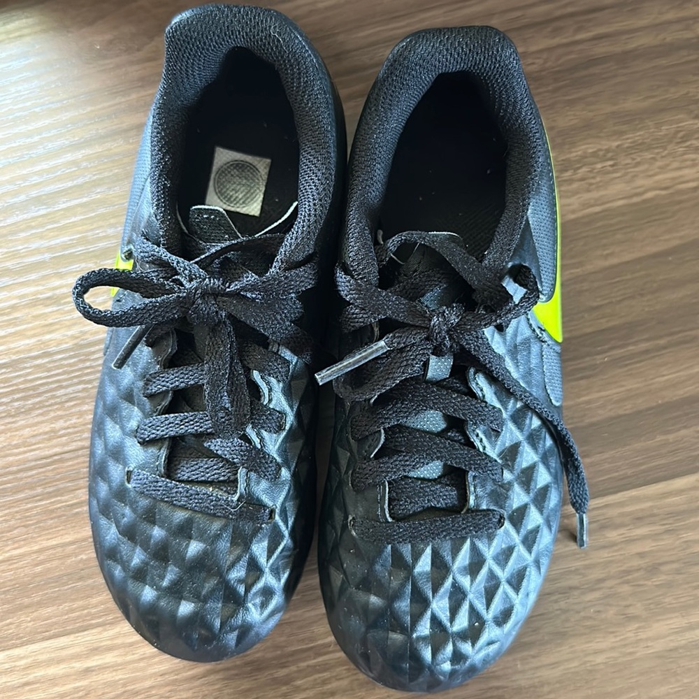 Nike Tiempo kids cleats size 11